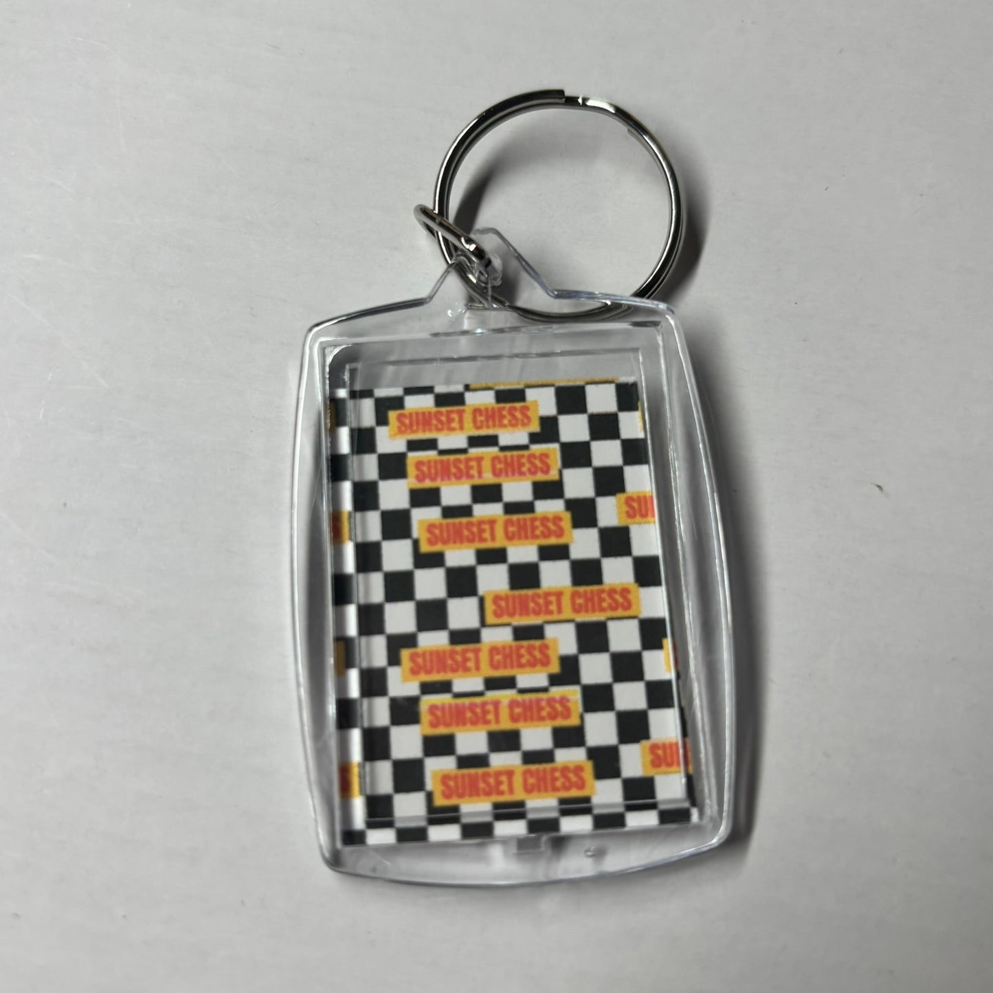 Skinny Legs - Chess  Photo Keychain