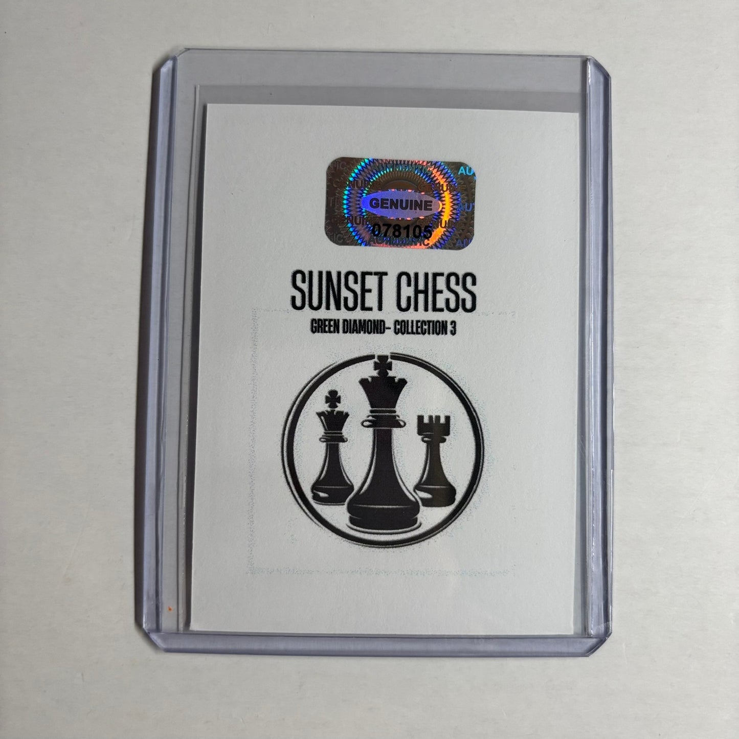 Green Diamond Collection 3 - Trading Card