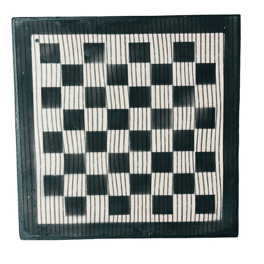 Vintage Lining - Scrapbook Chess Board