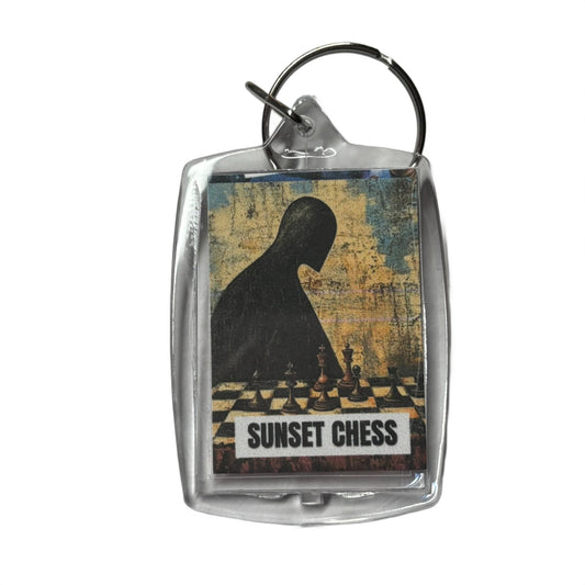 Shadow Boy - Chess  Photo Keychain