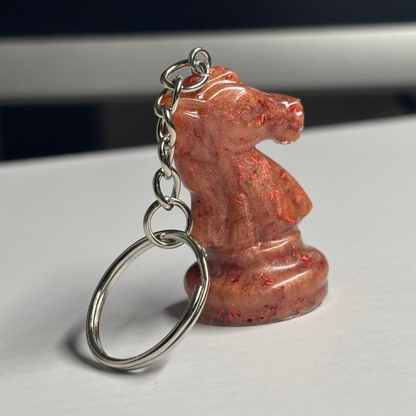 Orange Cream - Handmade Resin Keychain
