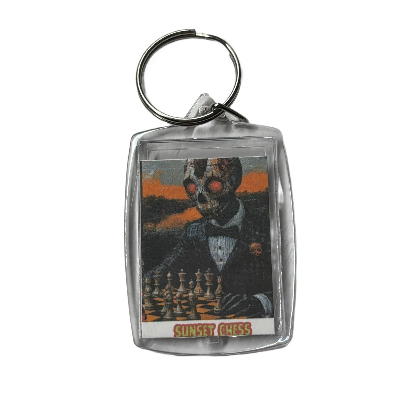 Old Dawn - Chess  Photo Keychain