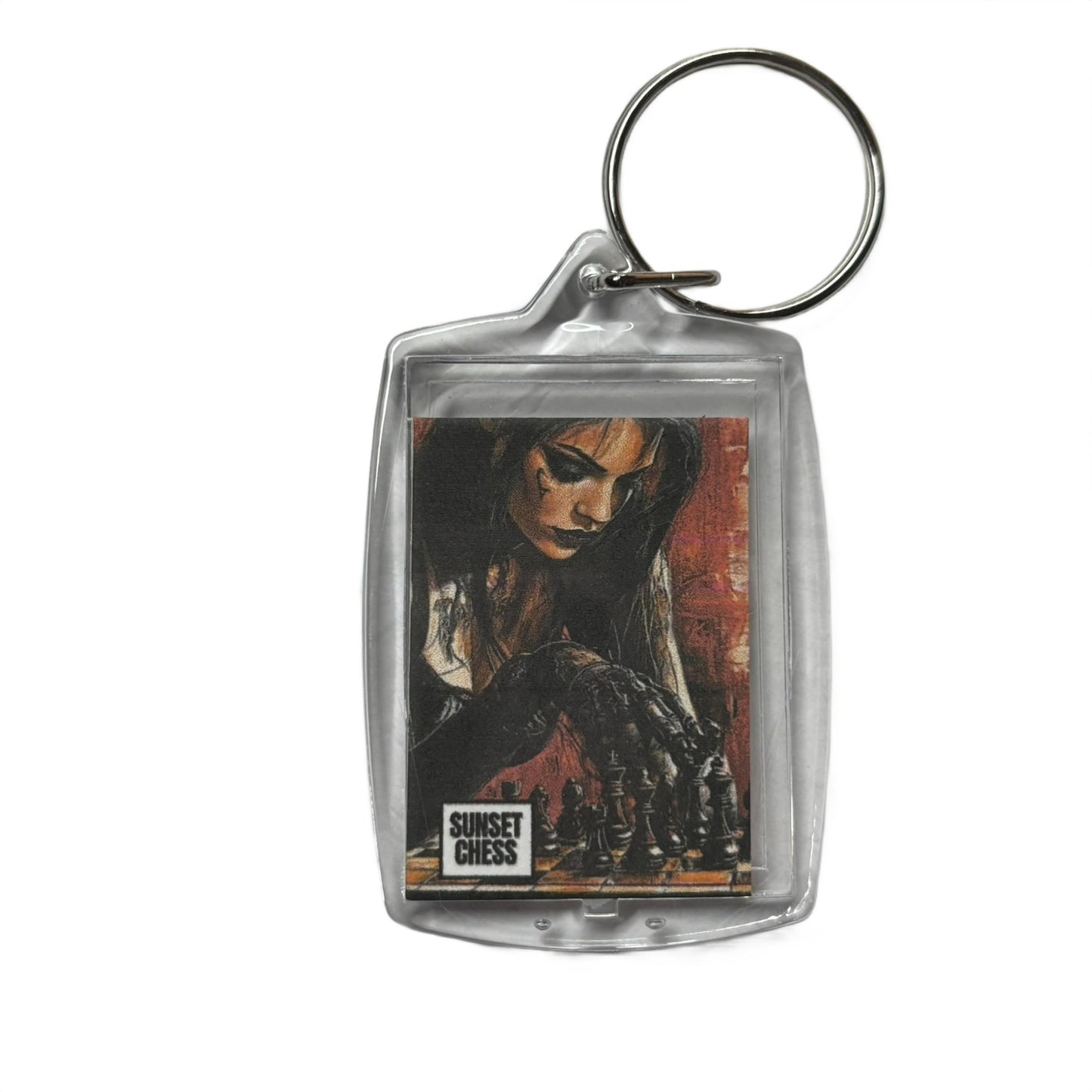 Long Day - Chess  Photo Keychain