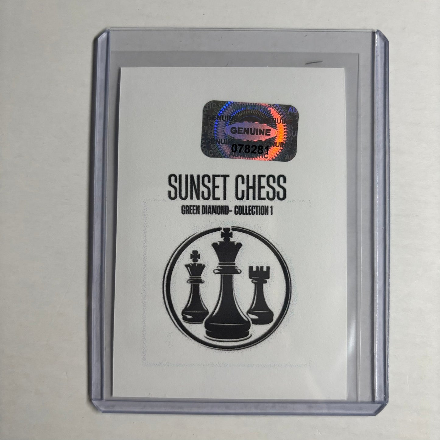 Green Diamond Collection 1 - Trading Card