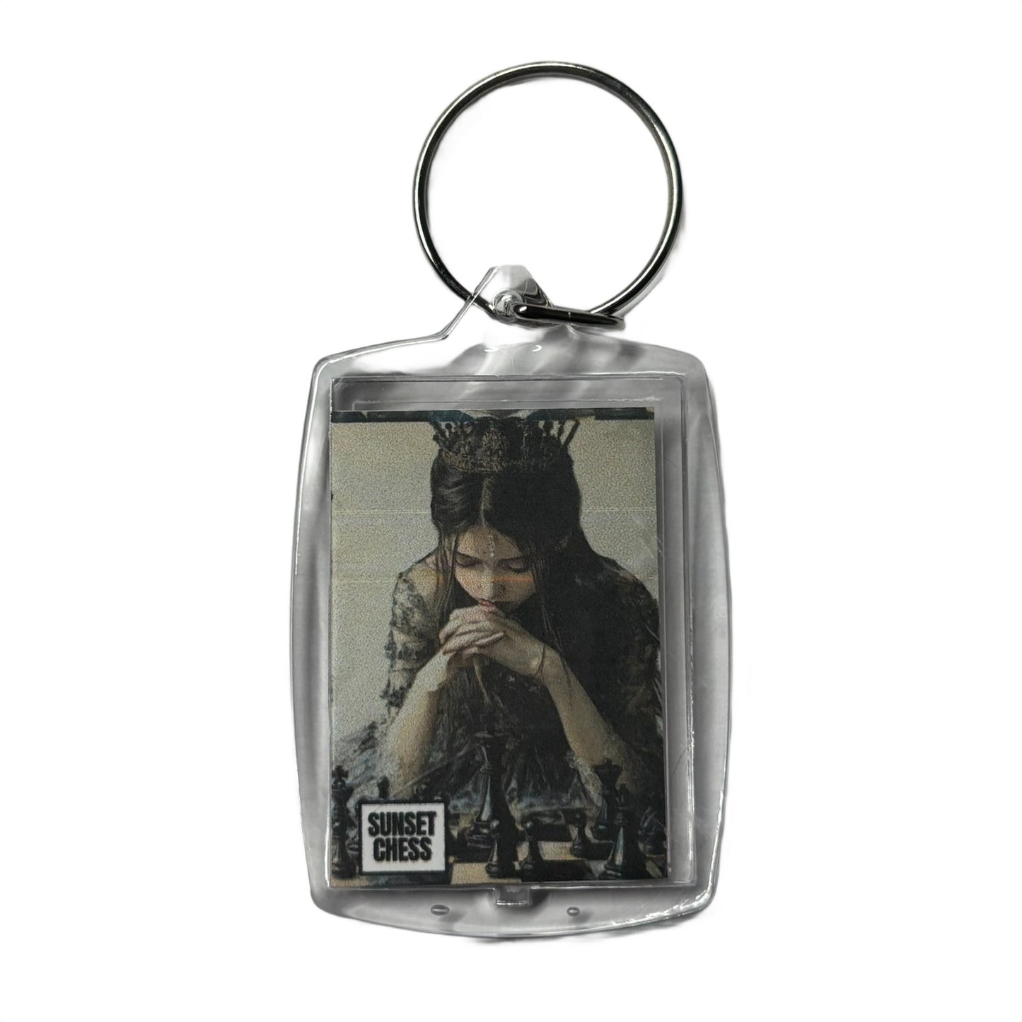 Madam - Chess  Photo Keychain