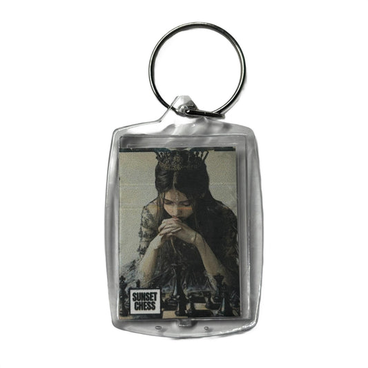 Madam - Chess  Photo Keychain