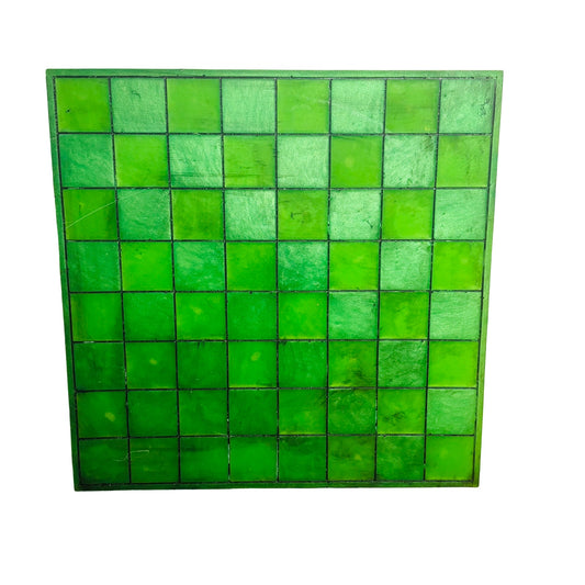 Solid Green - Resin Chess Board