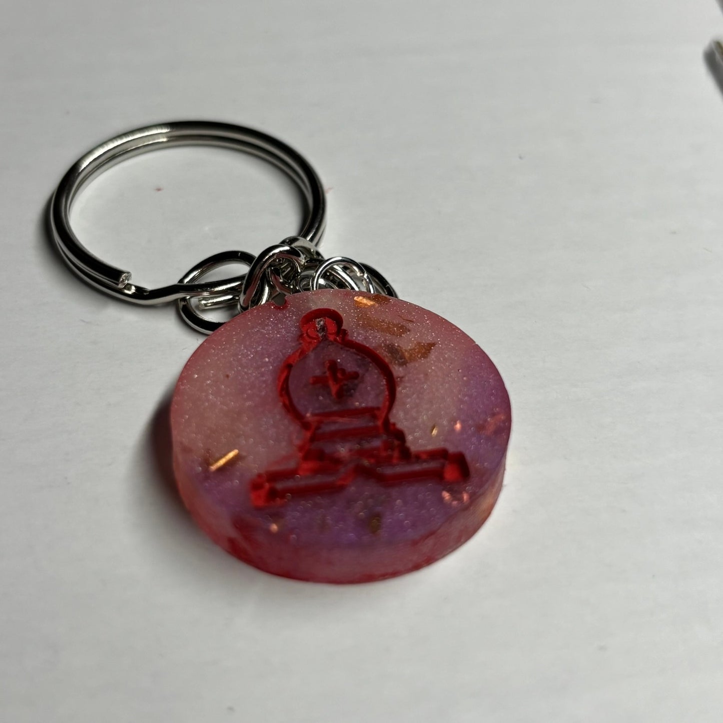 The Tainted Bishop - Handmade Resin Keychain