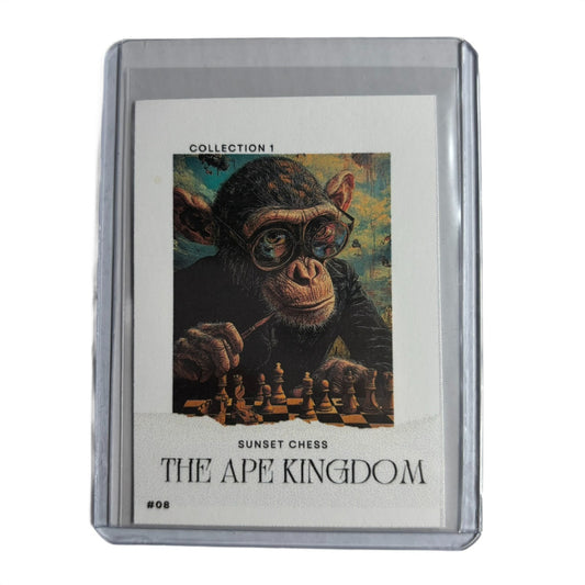 The Ape Kingdom Collection 1 Card #8 - Scrapbook Trading Card