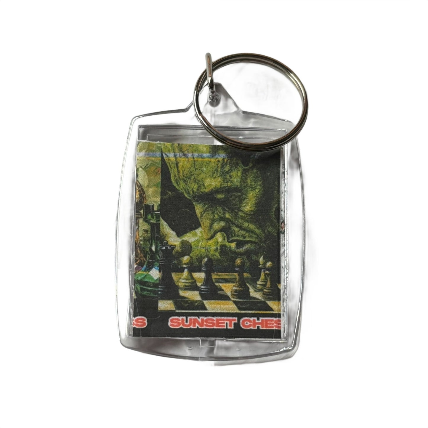 Green Breath - Chess  Photo Keychain