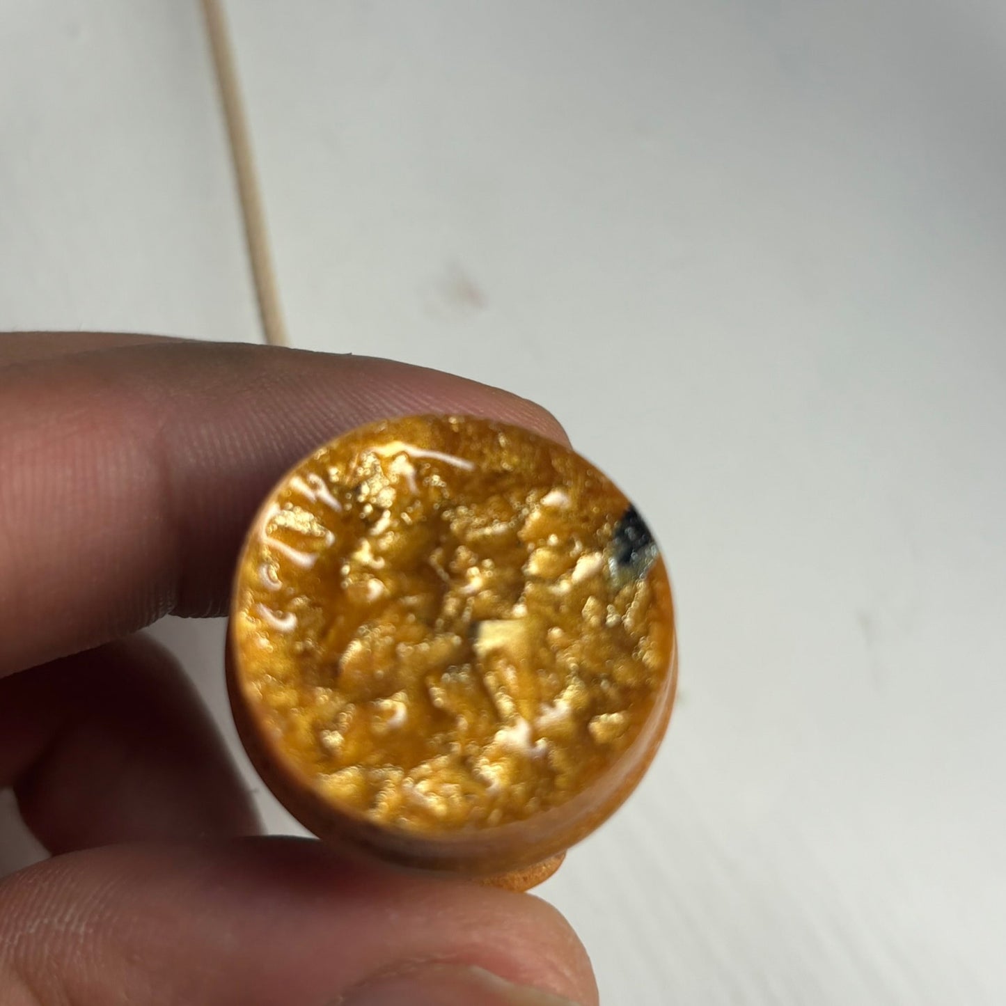 Golden Knight - Handmade Resin Chess Necklace