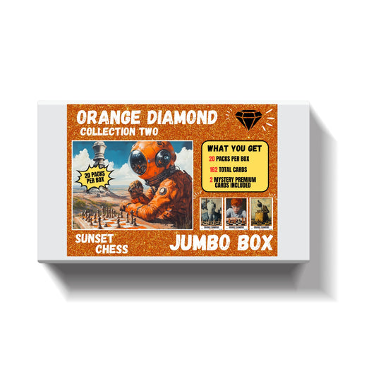 Orange Diamond Part 2 - Jumbo Box Pack - Chess Trading Cards