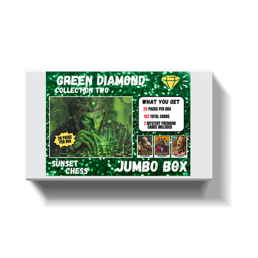 Green Diamond Part 2 - Jumbo Box Pack - Chess Trading Cards