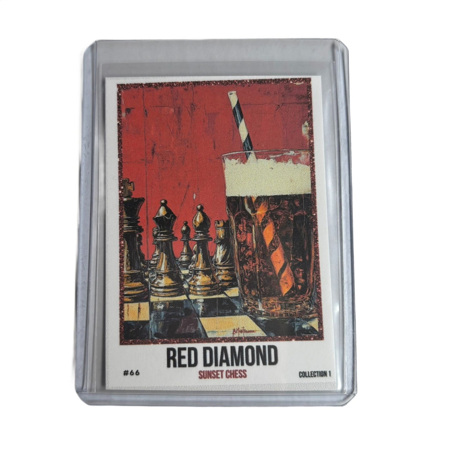 Red Diamond Collection 1 Card #66 - Scrapbook Trading Card