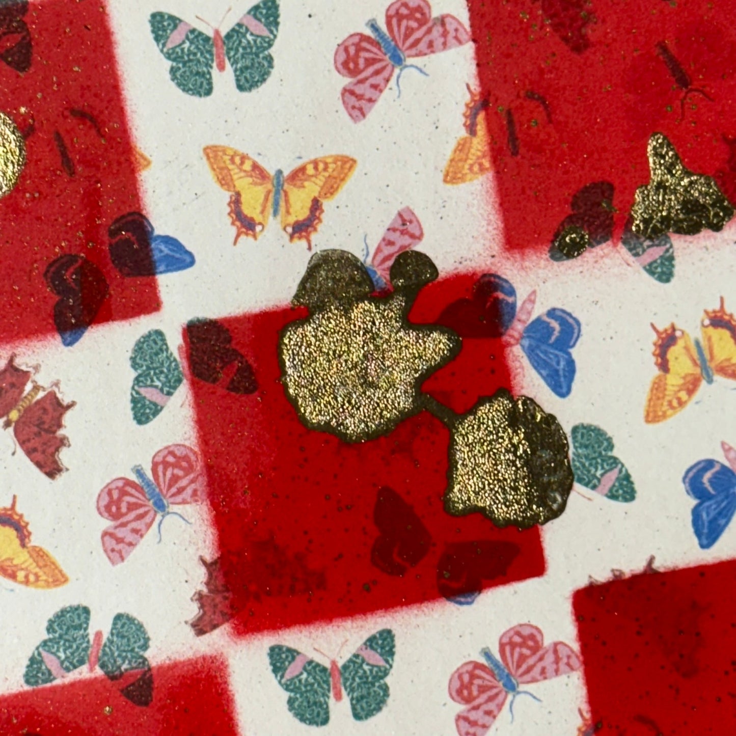 Colorful Rainbows - Scrapbook Chess Board