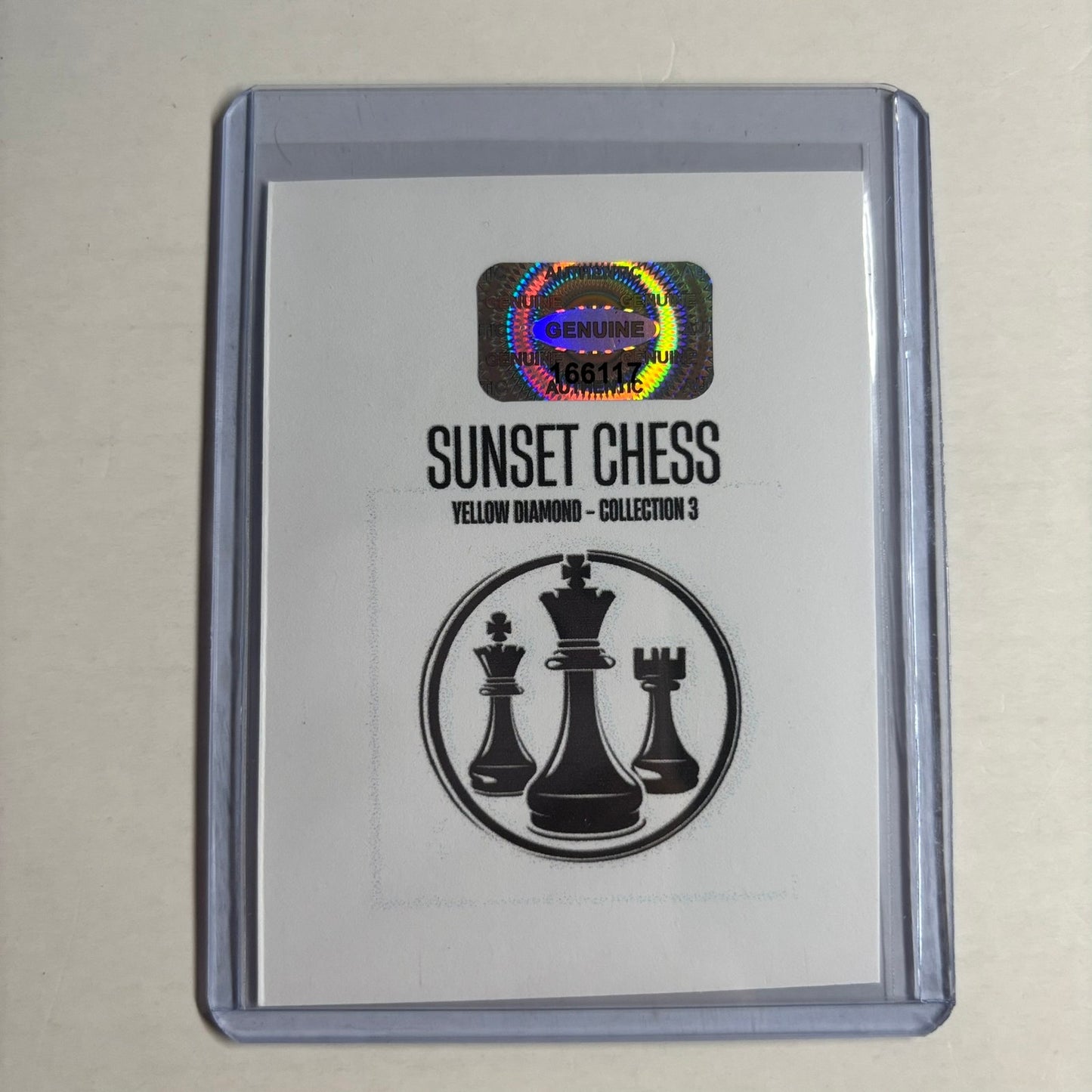 Yellow Diamond Collection 3 - Trading Card