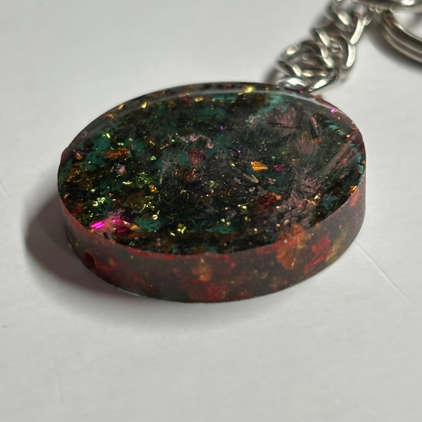 Stealth Royal Knight - Handmade Resin Keychain - Flat Edition