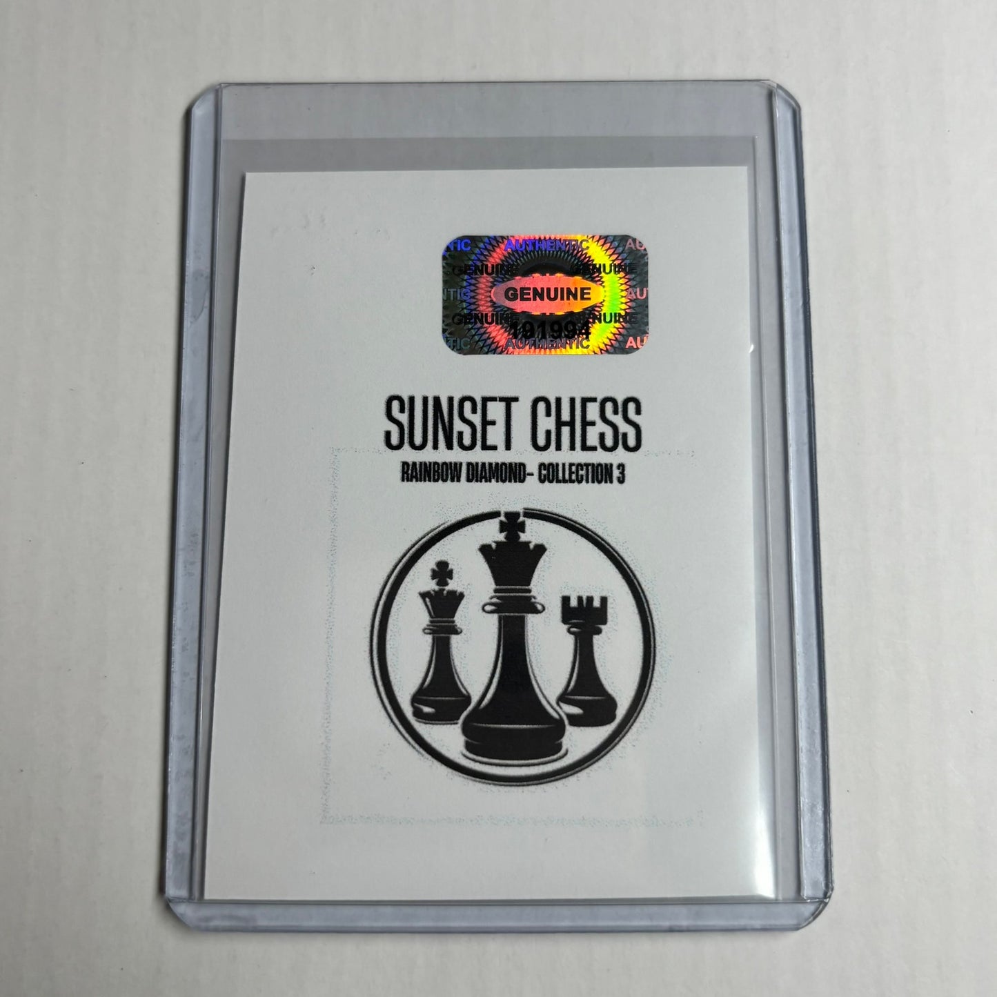 Rainbow Diamond Collection 3 Card #6 - Scrapbook Trading Card