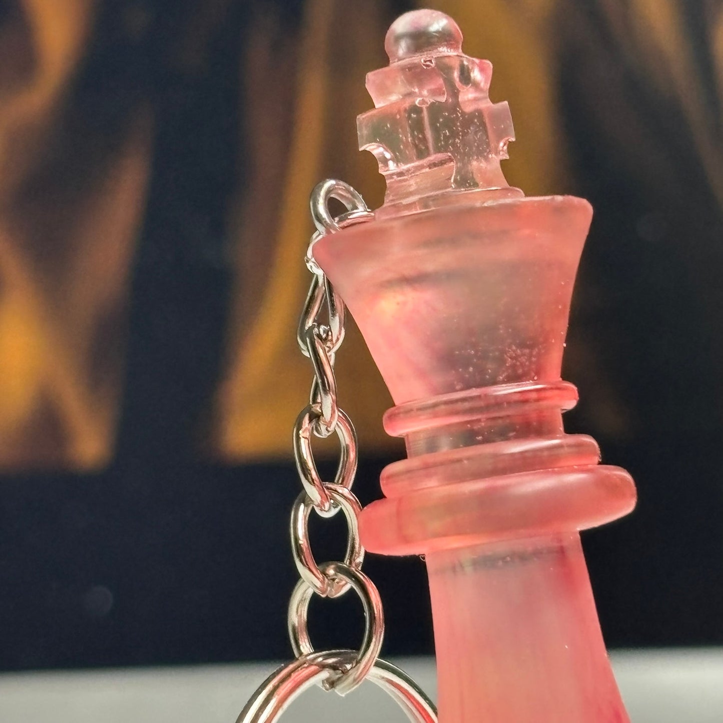 Ivy Red King - Handmade Resin Keychain