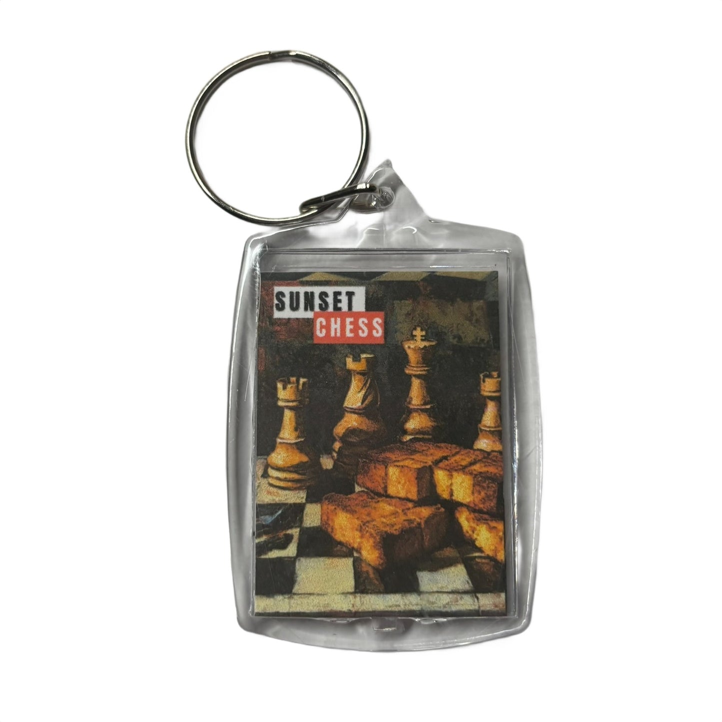 French Toast - Chess  Photo Keychain