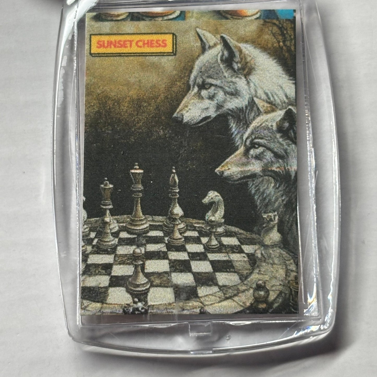 The Pack - Chess  Photo Keychain