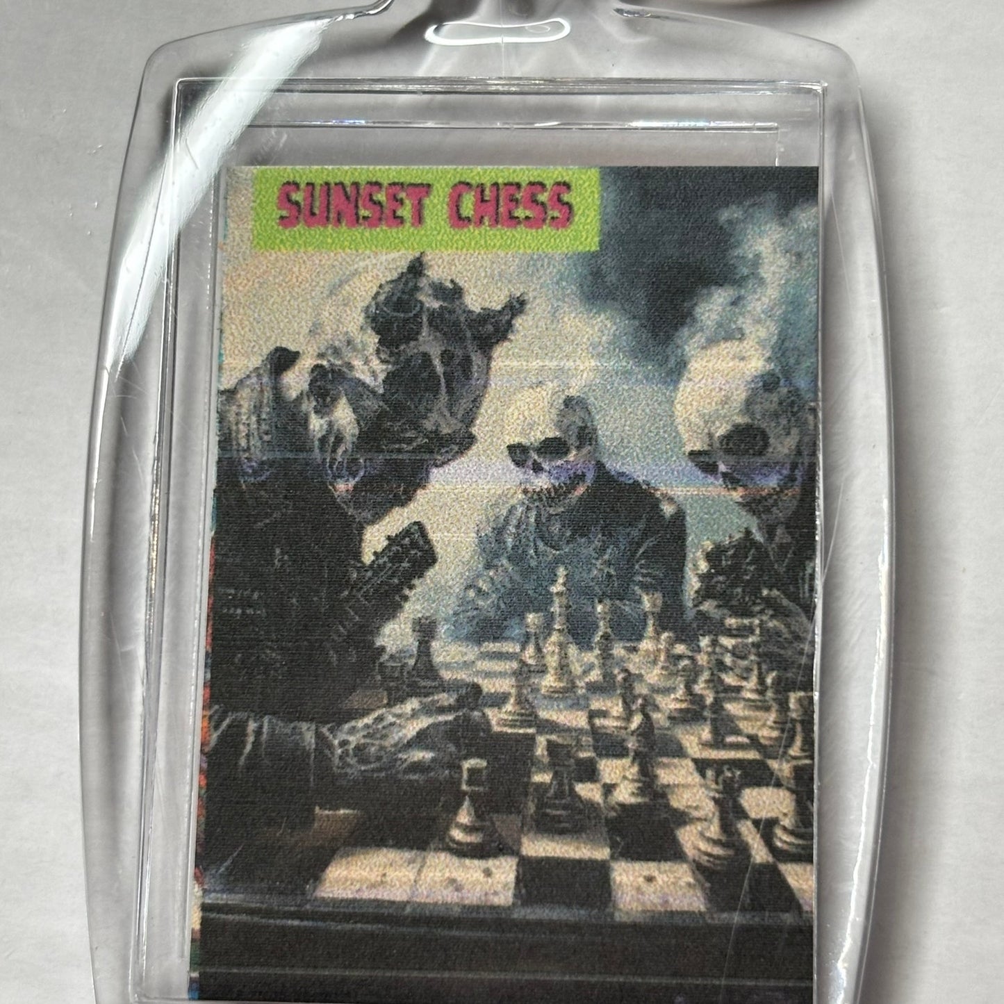 Scary Entities - Chess  Photo Keychain