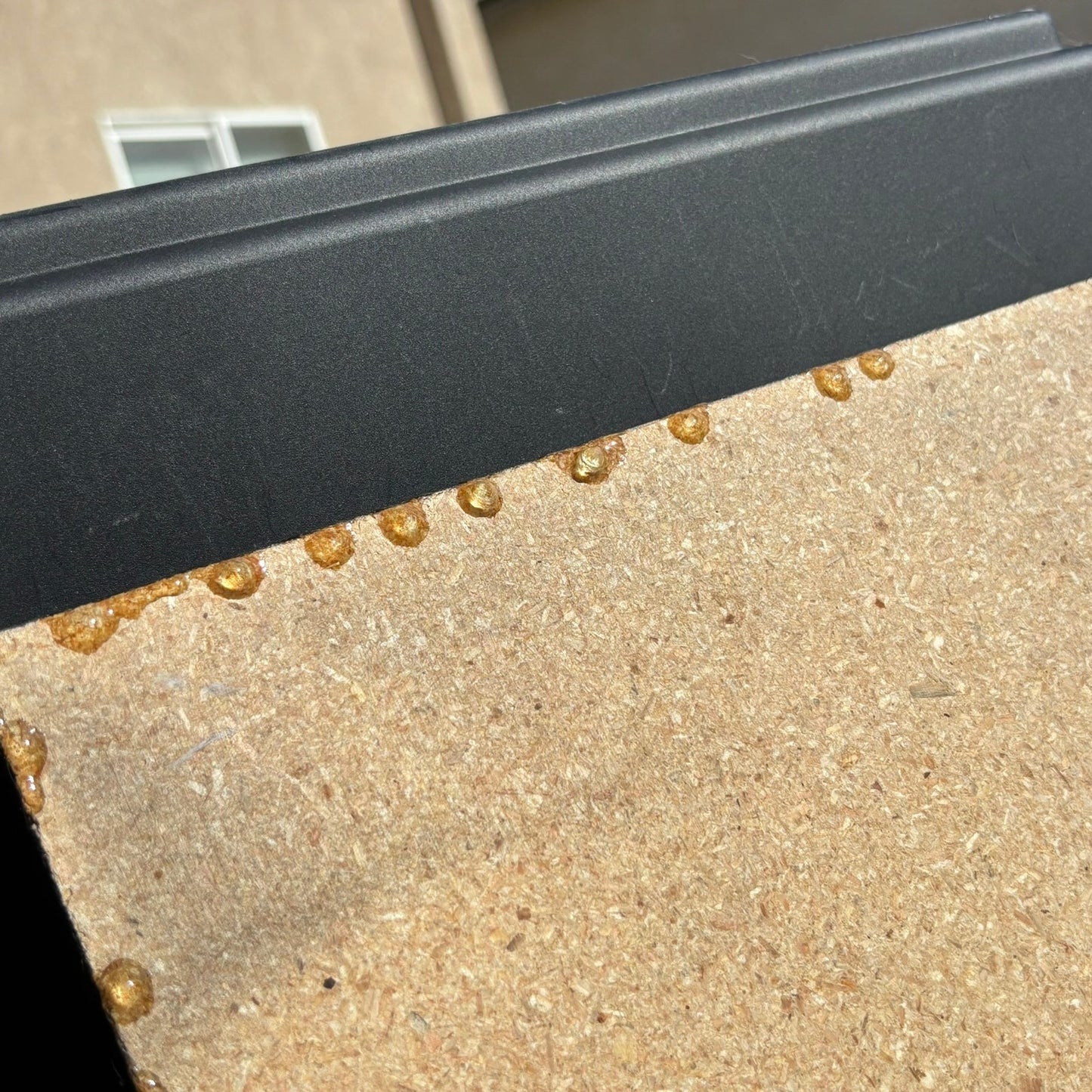 Colorful Hearts - Resin Coated Chess Board