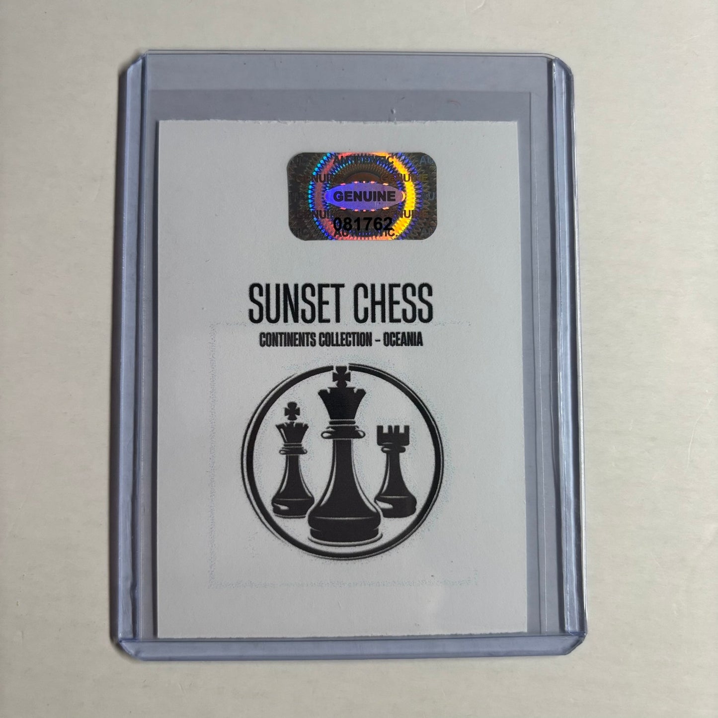 Oceania Collection - Trading Card