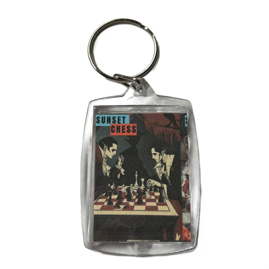 Family Ties - Chess  Photo Keychain