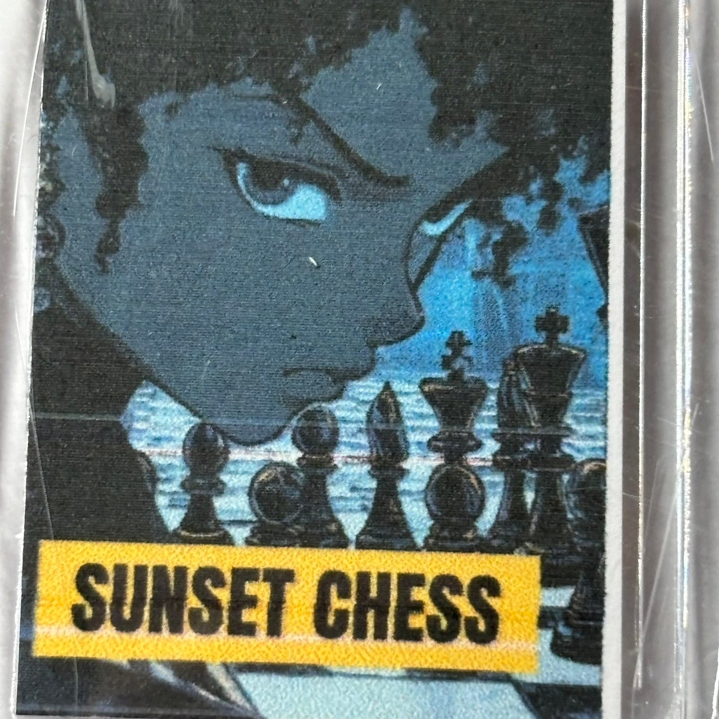 Afro Girl - Chess  Photo Keychain