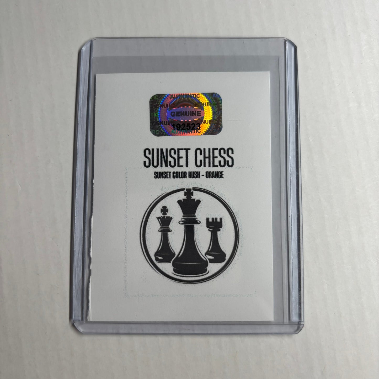 Orange Collection - Trading Card