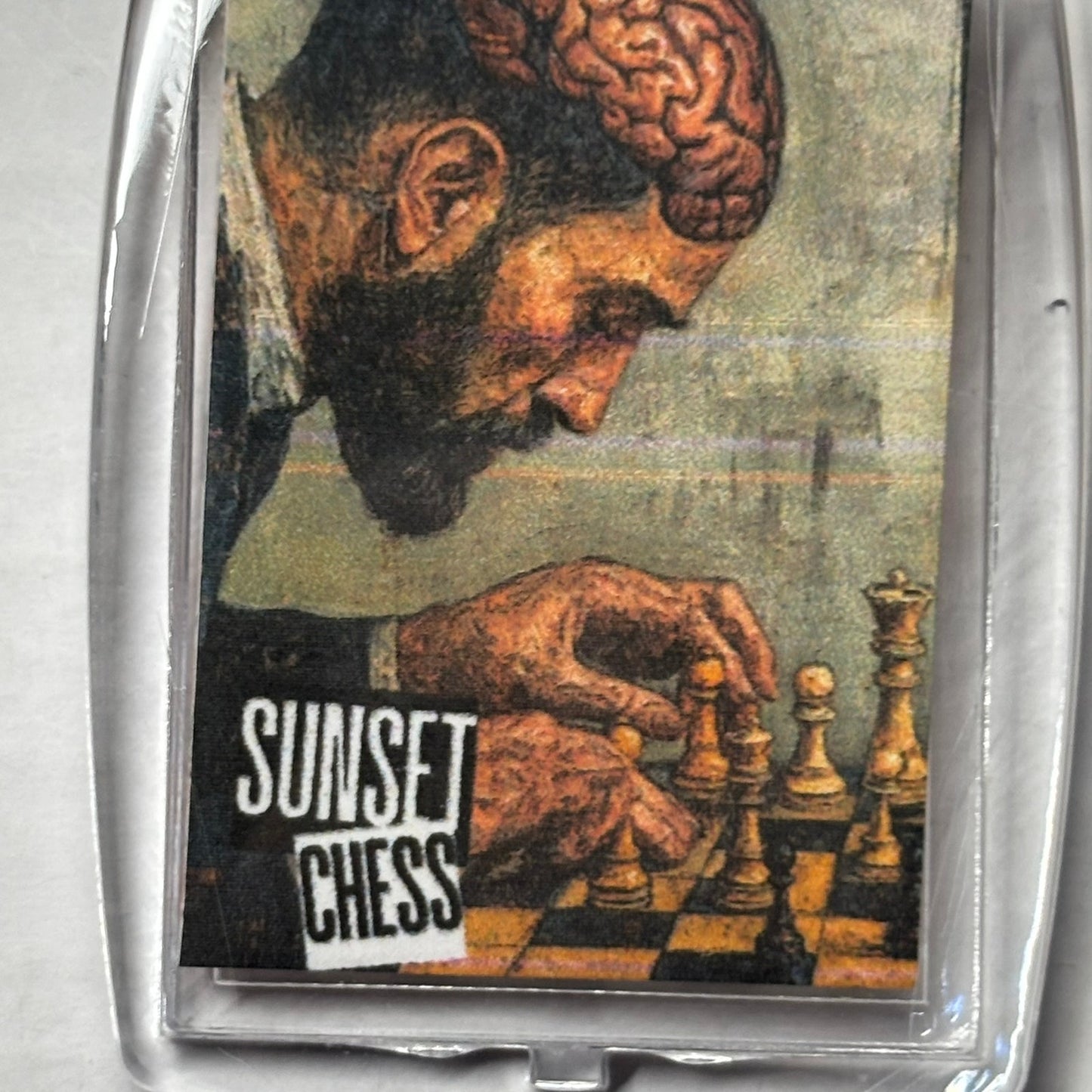 Brain Games - Chess  Photo Keychain