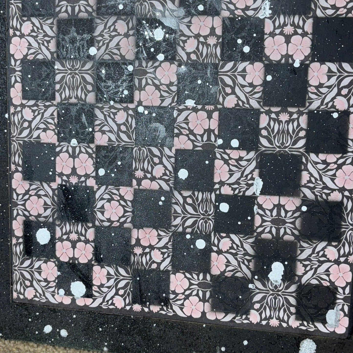 The Dark Garden - Large Scrapbook Chess Board