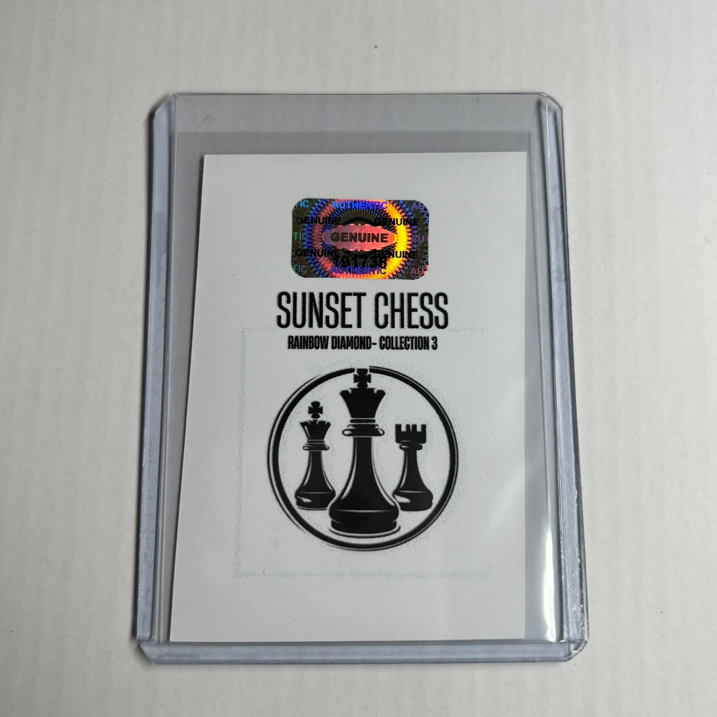 Rainbow Diamond Collection 3 Card #72 - Scrapbook Trading Card