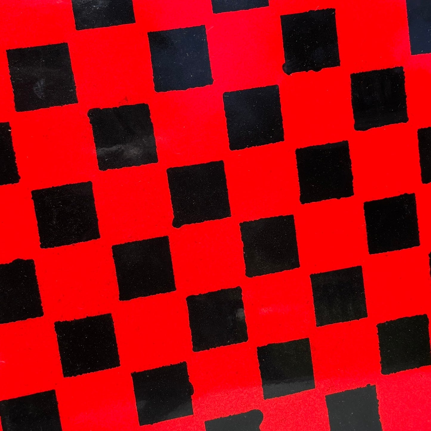 Stealth Red - Resin Coated Chess Board