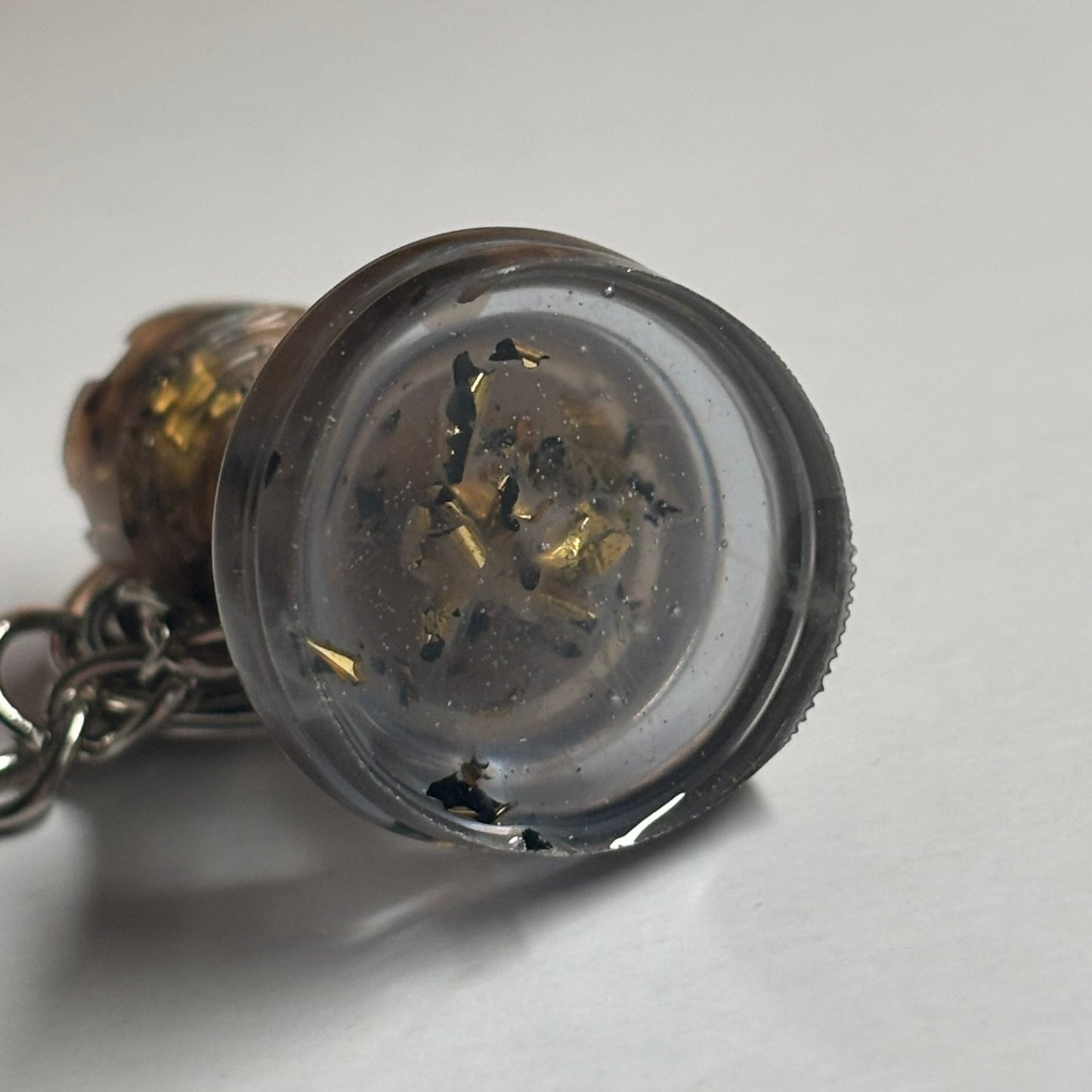 Royal Brown - Handmade Resin Keychain