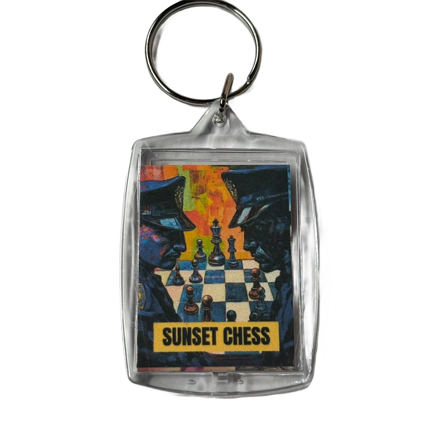 The Task Force - Chess  Photo Keychain