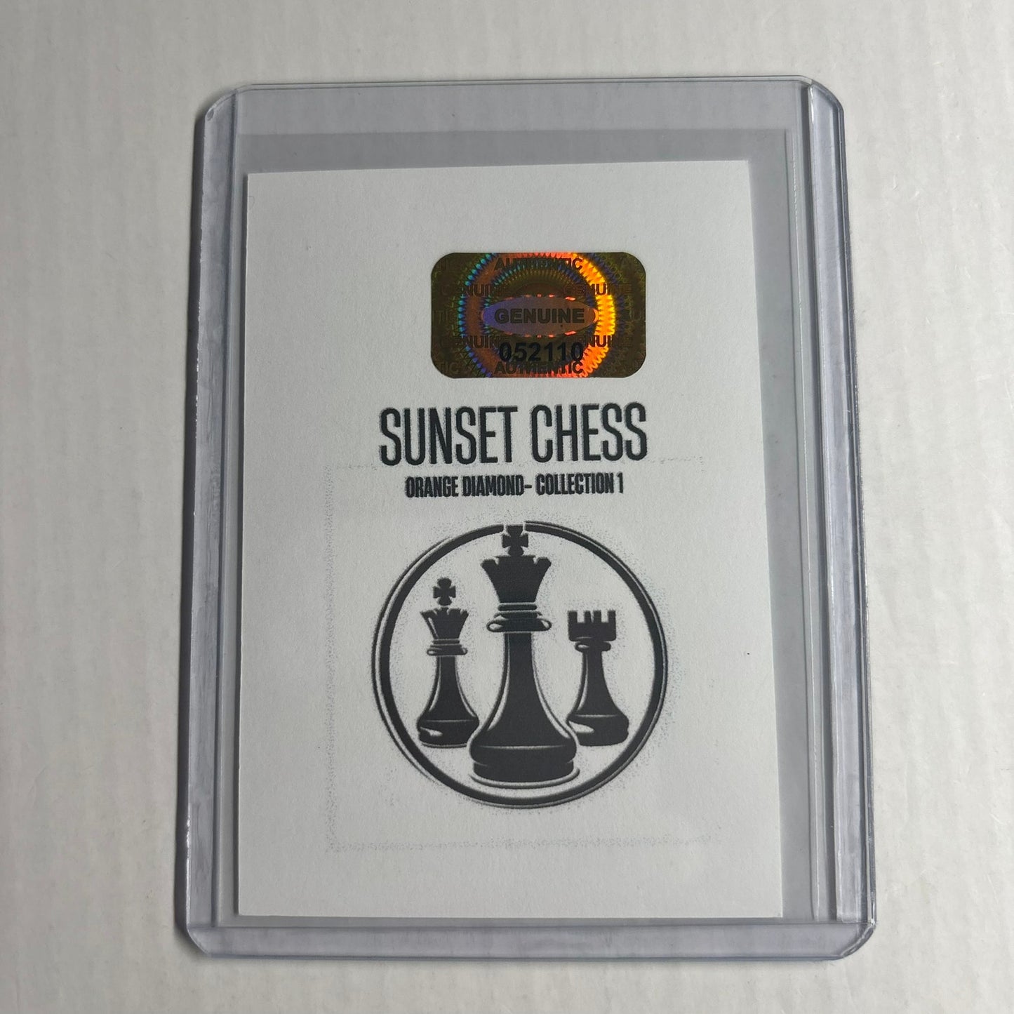 Orange Diamond Collection 1 - Trading Card