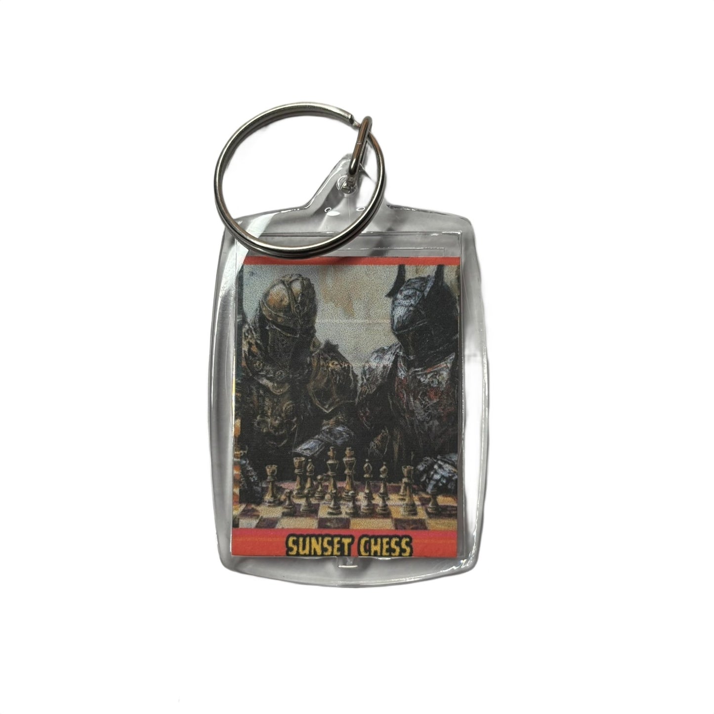Knight Bros - Chess  Photo Keychain