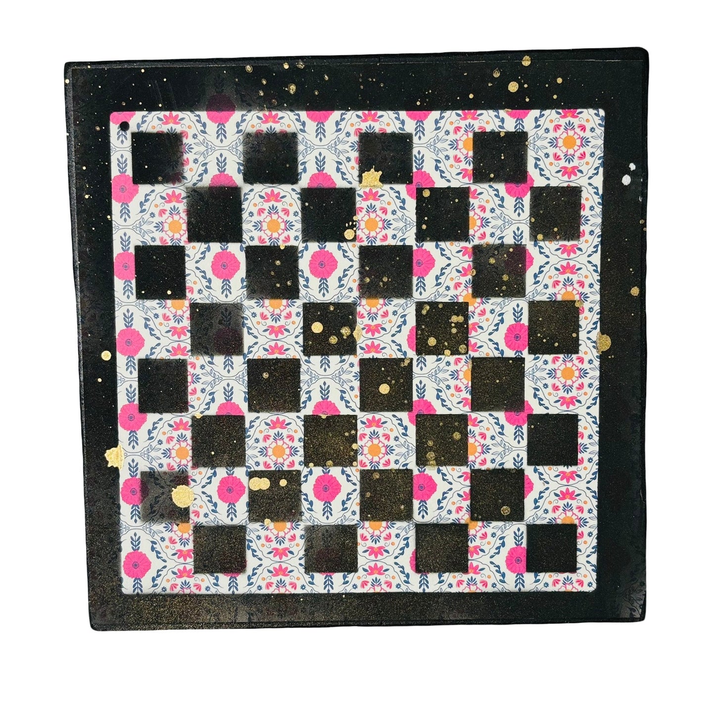 Classy Pattern - Scrapbook Chess Board