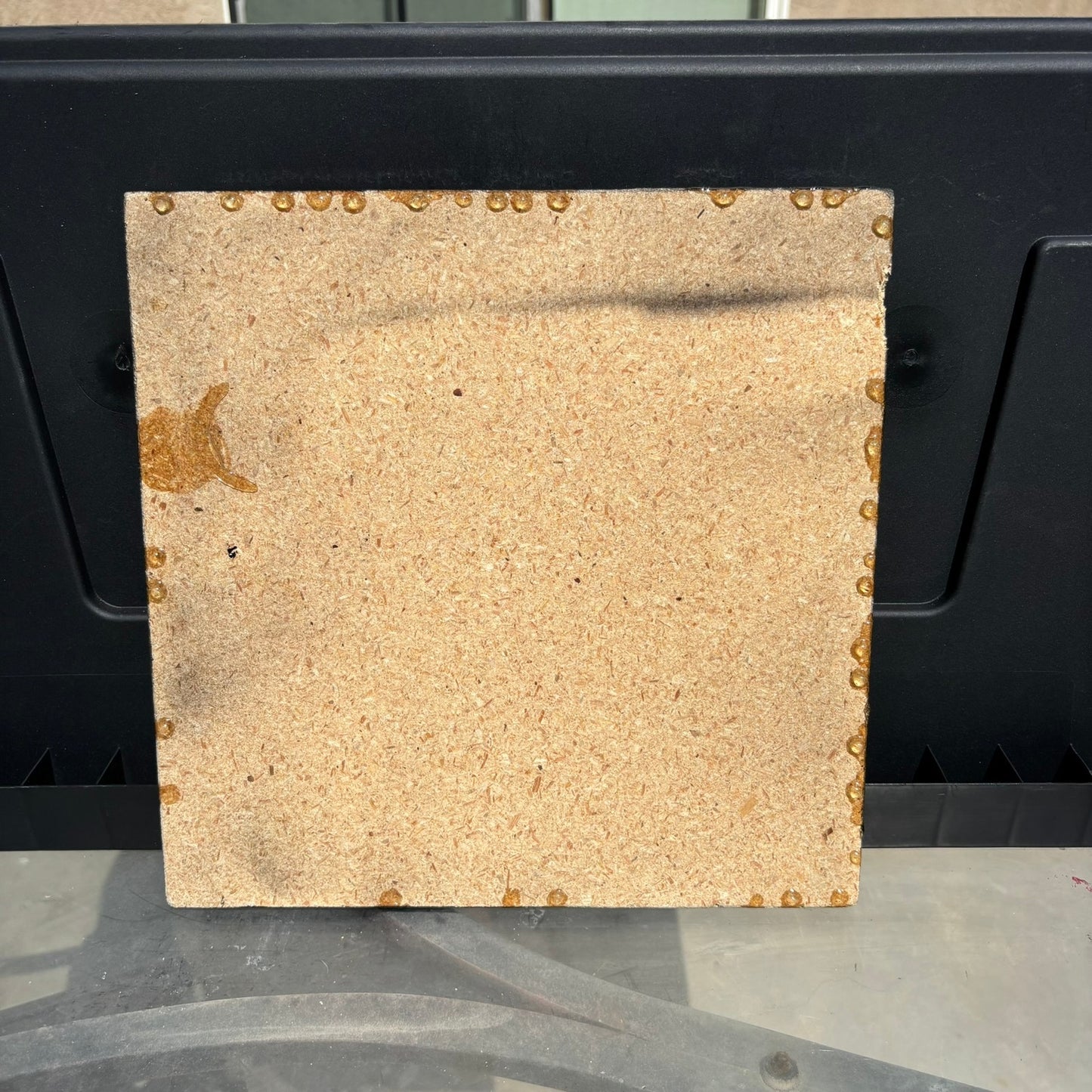 Green Rocks - Resin Coated Chess Board