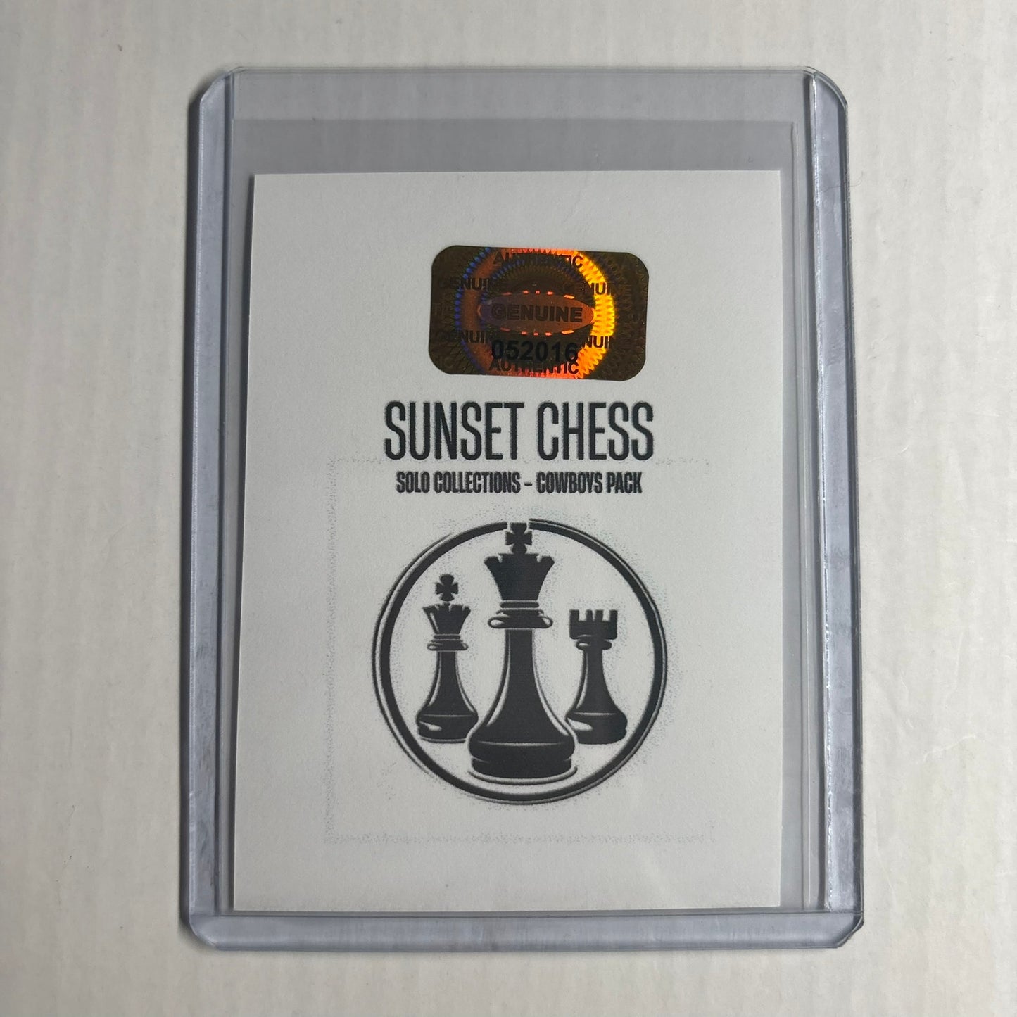 Cowboys Collection - Trading Card