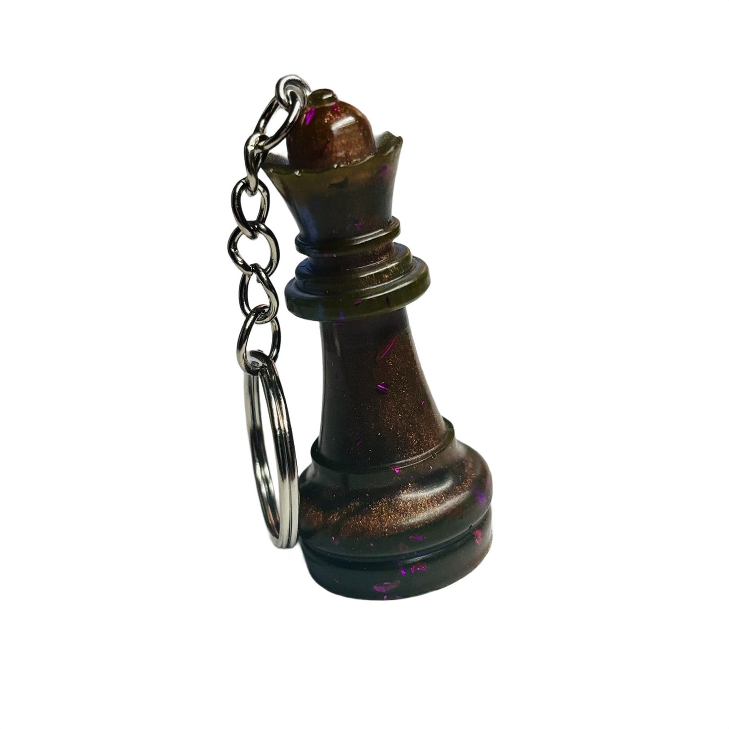 Deluxe Brown - Handmade Resin Keychain