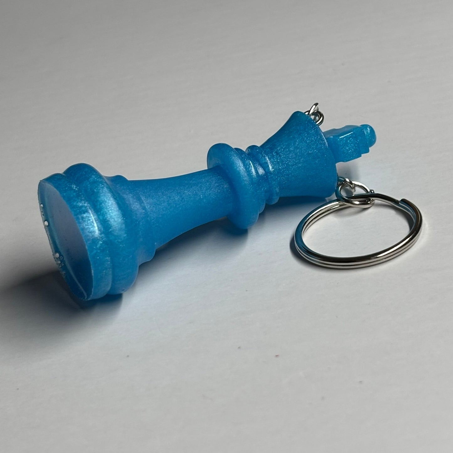 Blue King - Handmade Resin Keychain