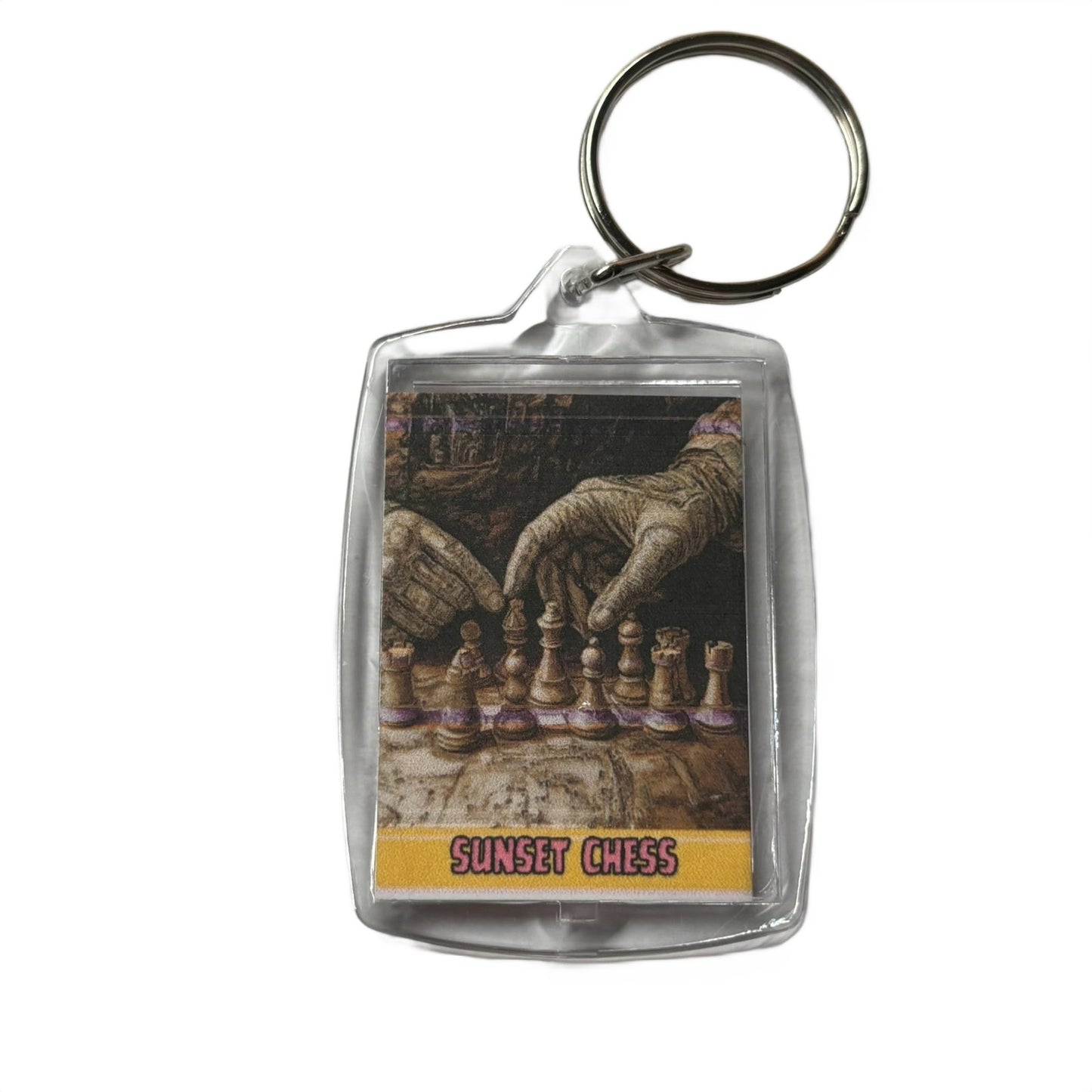 Mummy's Touch - Chess  Photo Keychain