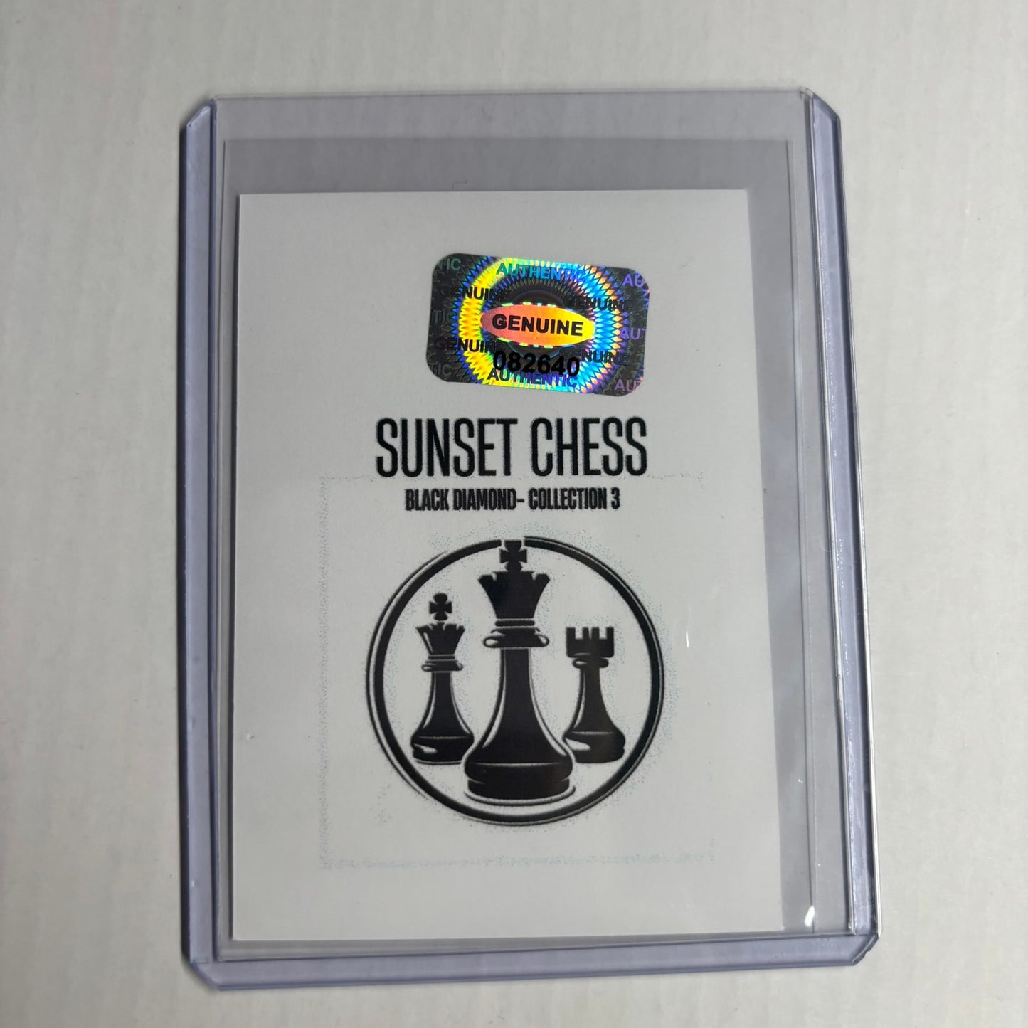 Black Diamond Collection 3 - Trading Card