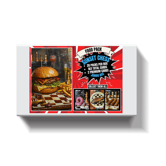 Food Collection - Jumbo Box Pack - Chess Trading Cards