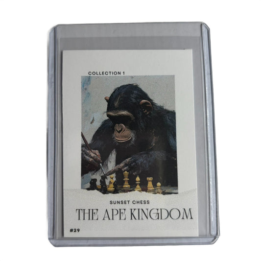 The Ape Kingdom Collection 1 Card #29 - Scrapbook Trading Card