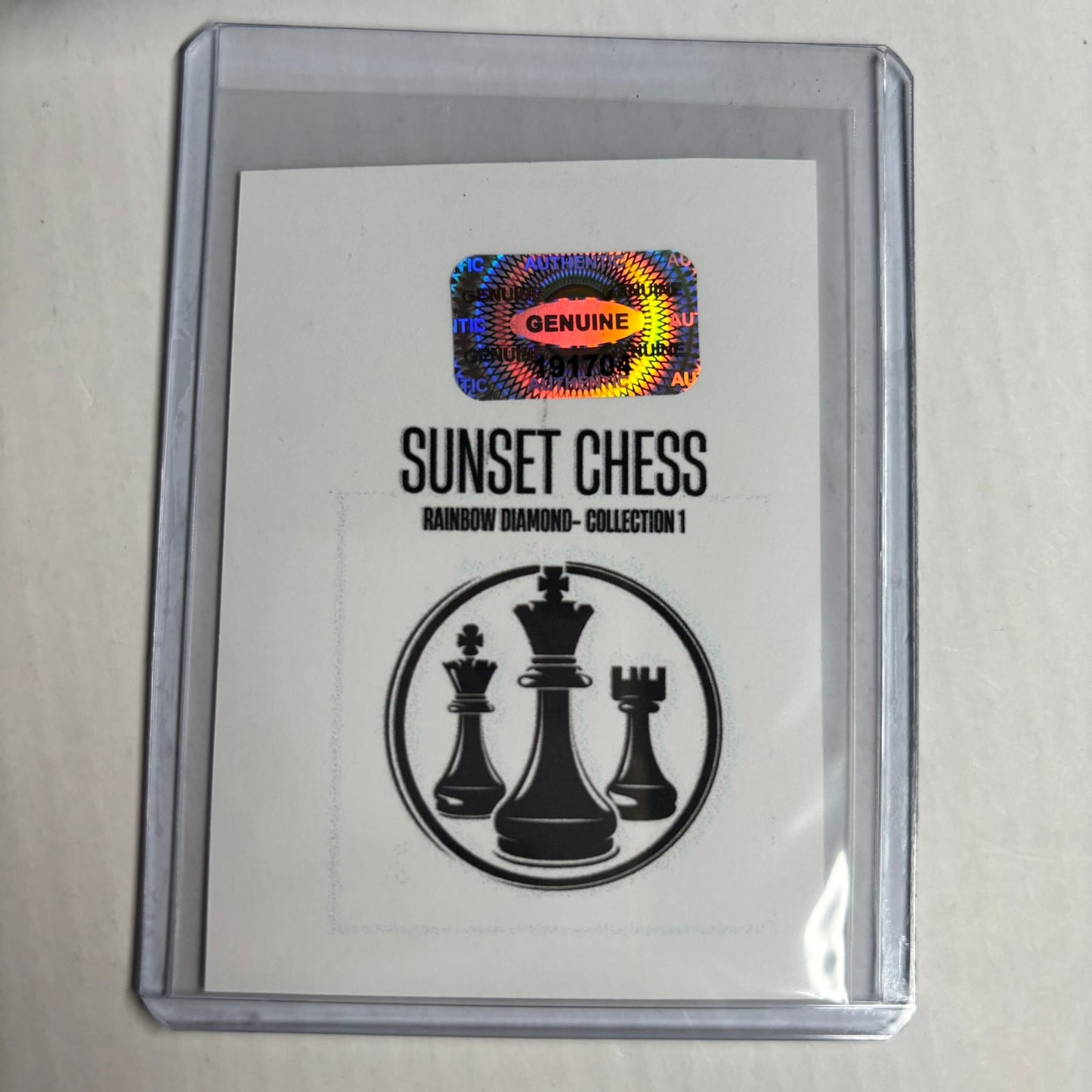 Rainbow Diamond Collection 1 Card