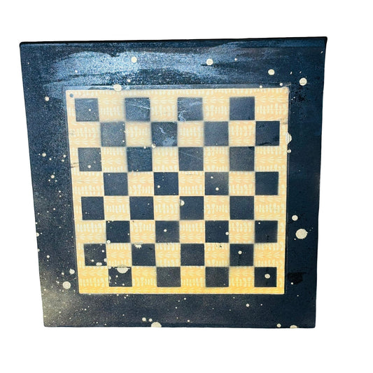 Golden Spots - Large Scrapbook Chess Board